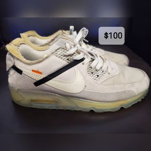 OFF WHITE AIR MAX MENS 9.5